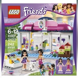 NIB LEGO Friends Heartlake Pet Salon 41007